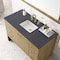 James Martin Vanities Hudson 48in Single Vanity, Light Natural Oak w/ 3 CM Charcoal Soapstone Top 435-V48-LNO-3CSP - alternate 3